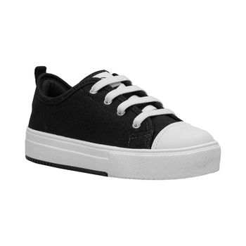 Tenis-Preto-e-Branco-Kids-Fechamento-Cadarco-Flatform-|-Ortope-Tamanho--30---Cor--PRETO-0